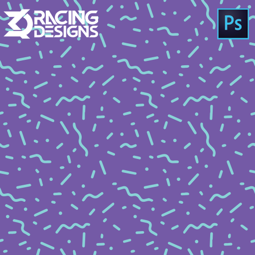 Retro Racing 90s Pattern Patterns – Knapp Daddy Racing