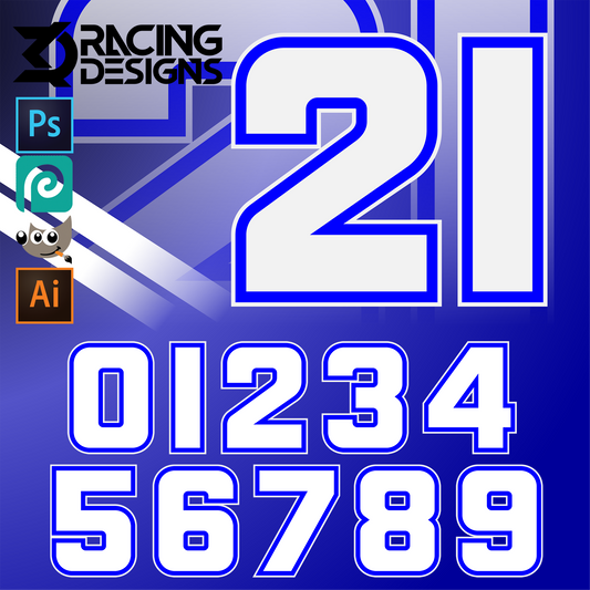 Number Set - Wood Brothers