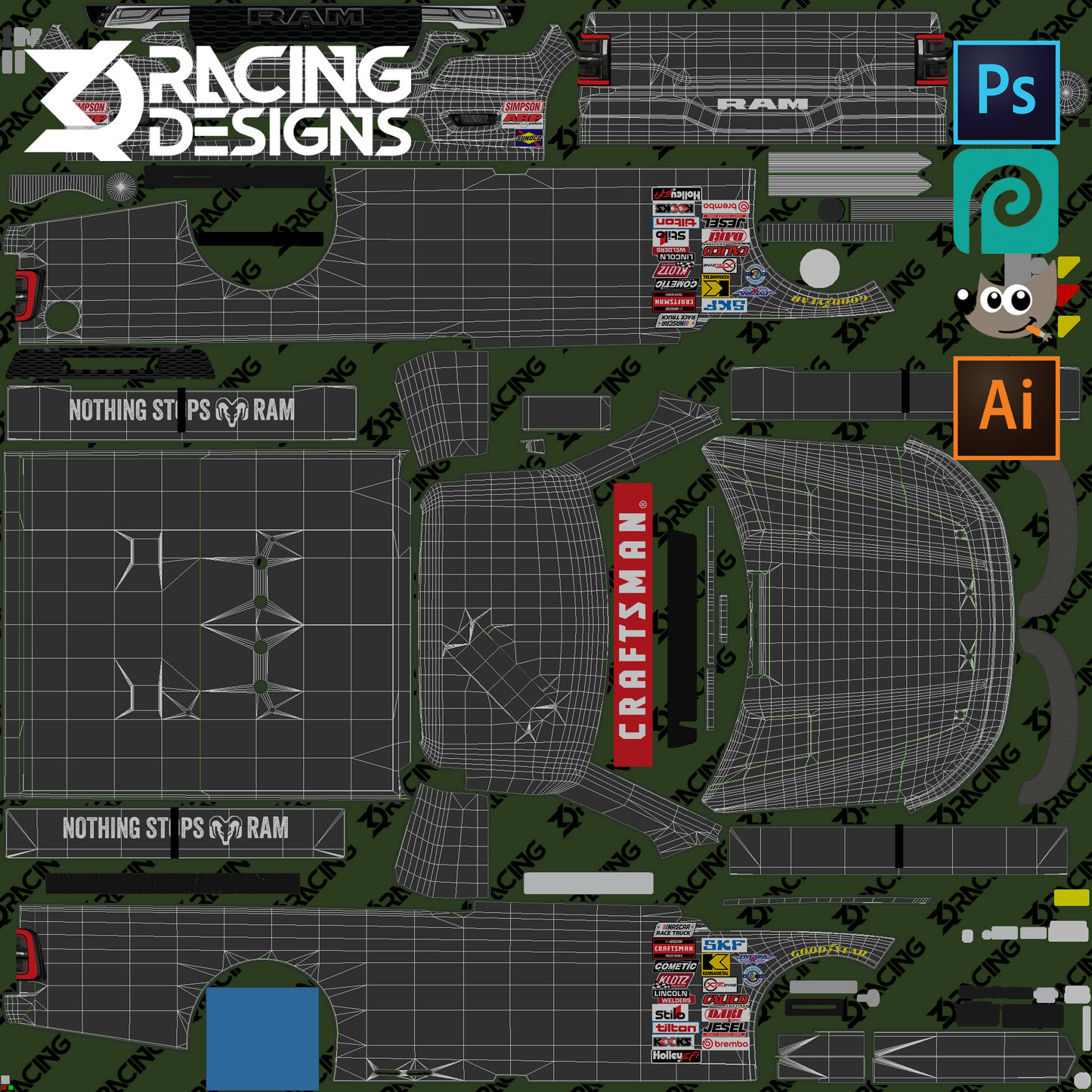 NASCAR Trucks Smart Vector